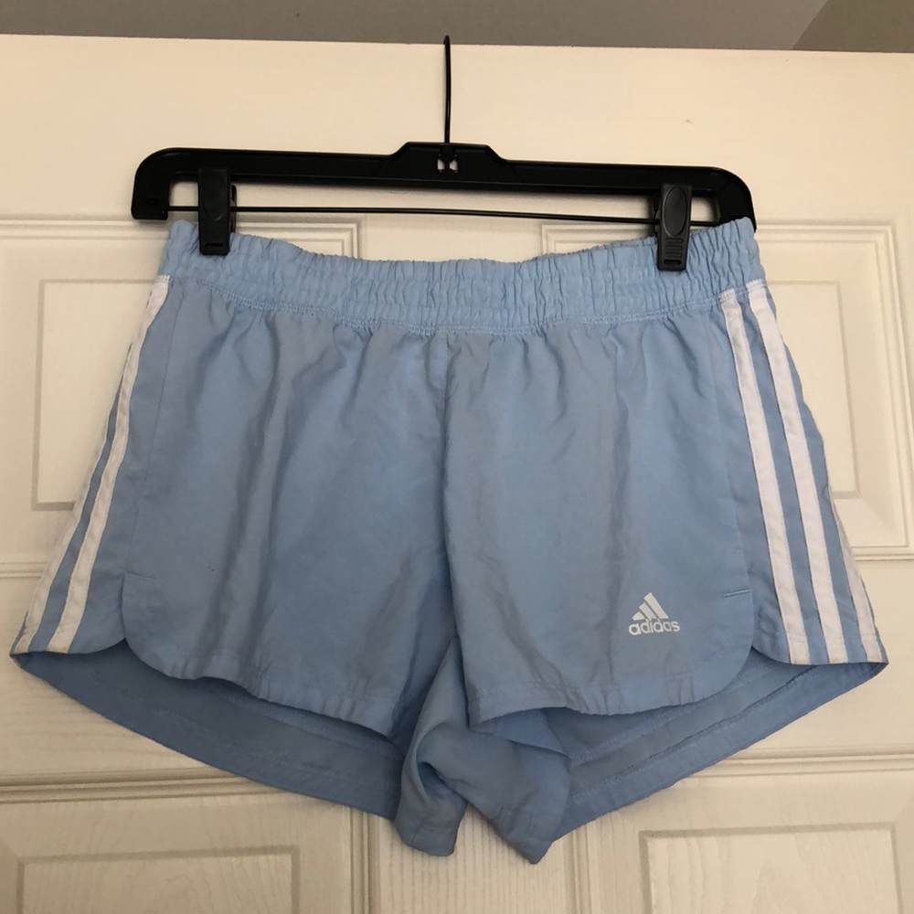 Adidas powder blue shorts